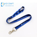 Factory price cheap custom logo printed polyester breakaway blank lanyard for promotion